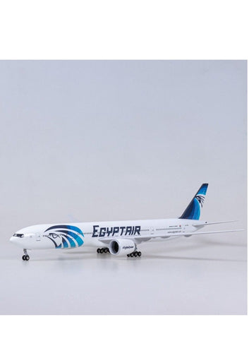 EgyptAir Boeing MS777 Die-Cast Model Plane – 18–20cm