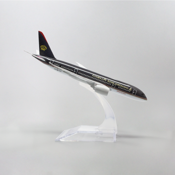 Royal Jordanian Boeing RJ787 Die-Cast Model Plane – 14–16cm