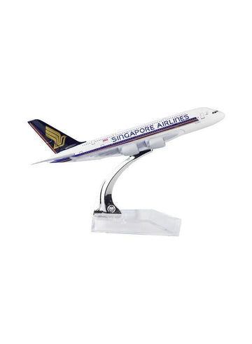 Singapore Airlines Airbus SQ380 Die-Cast Model Plane – 18–20cm