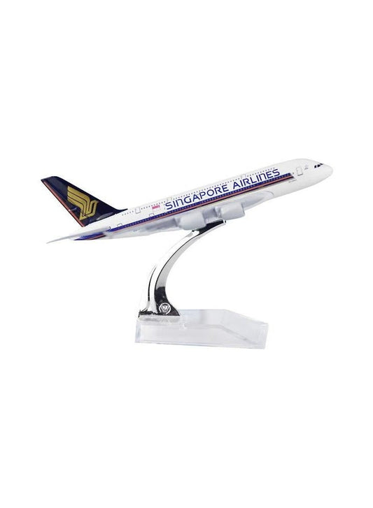 Singapore Airlines Airbus SQ380 Die-Cast Model Plane – 18–20cm