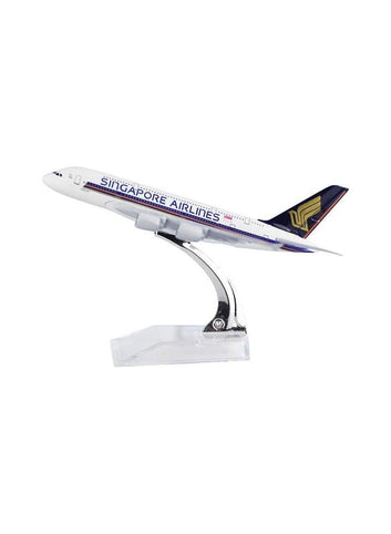Singapore Airlines Airbus SQ380 Die-Cast Model Plane – 18–20cm