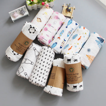 Sybils Swaddle blanket (70% bamboo 30% cotton)