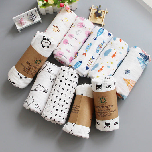 Sybils Swaddle blanket (70% bamboo 30% cotton)
