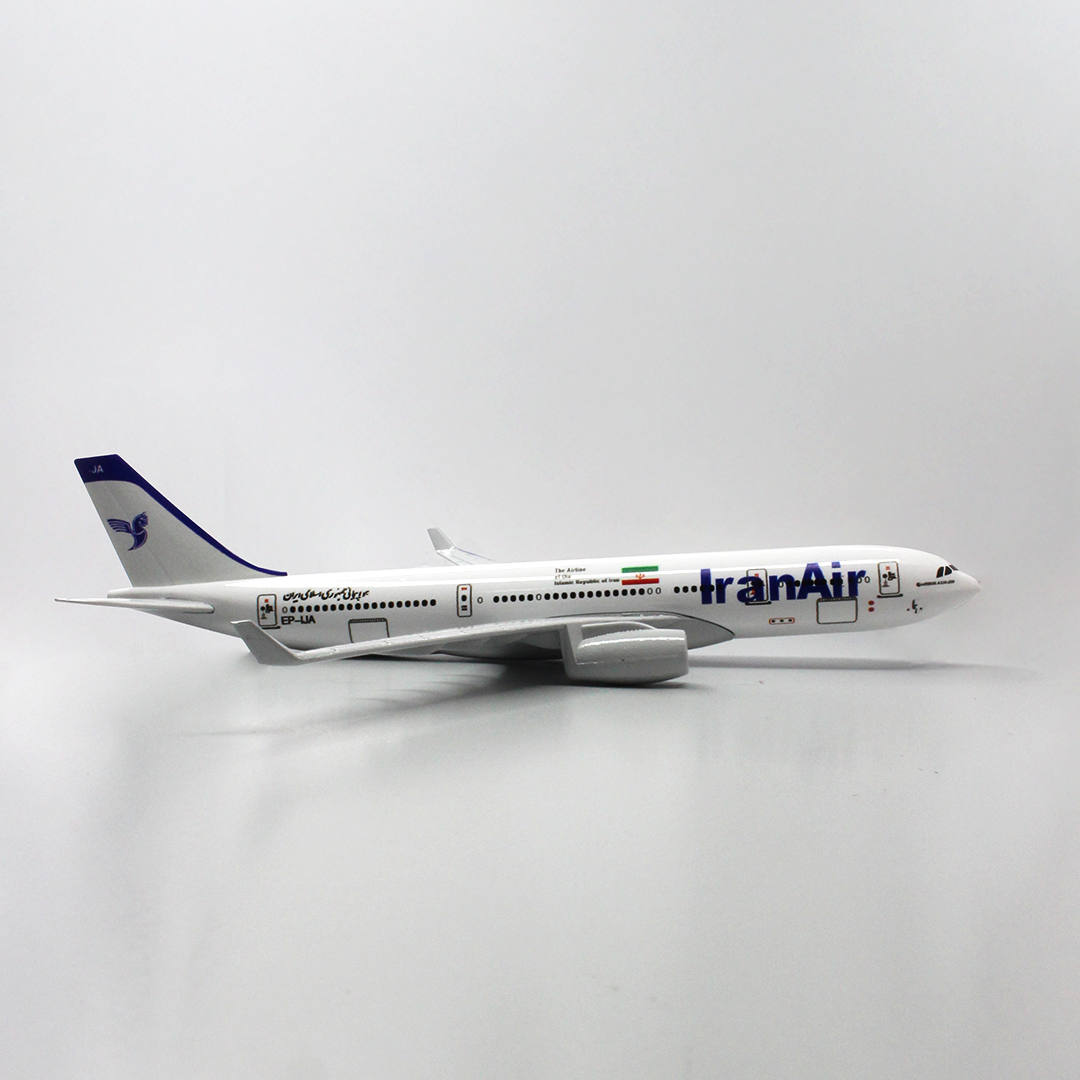 Iran Air Airbus IR330 Die-Cast Model Plane – 14–16cm