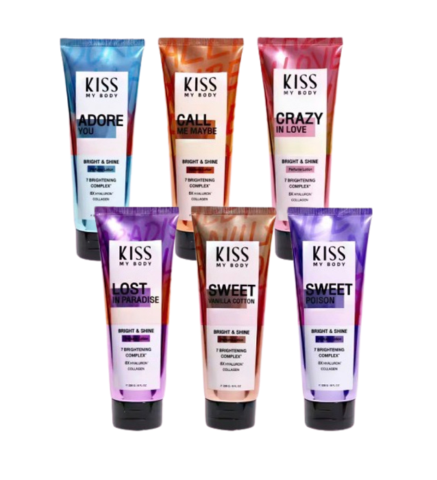 Kiss My Body Bright & Shine Perfume Lotion