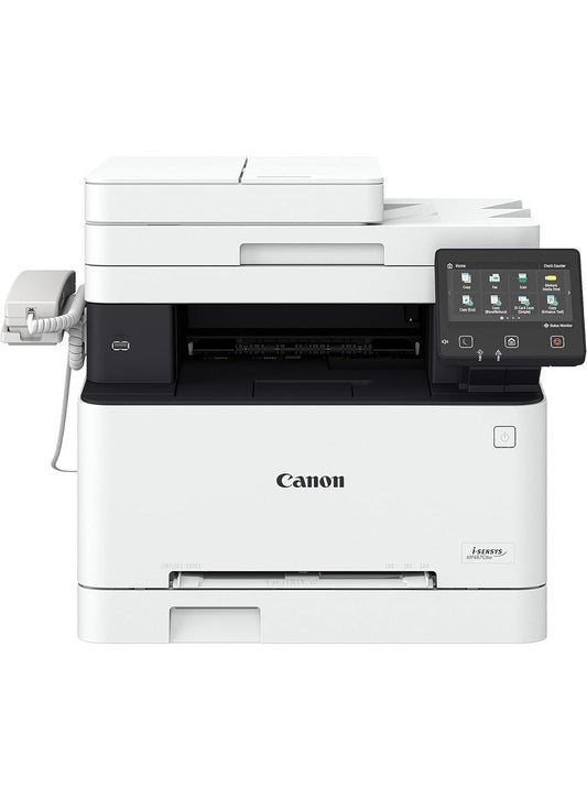 Canon i-SENSYS MF657Cdw 4-in-1 (Print, Copy, Scan, Fax) Multifunction Color Wi-Fi Printer - White/Black
