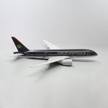 Royal Jordanian Boeing RJ787 Die-Cast Model Plane – 14–16cm