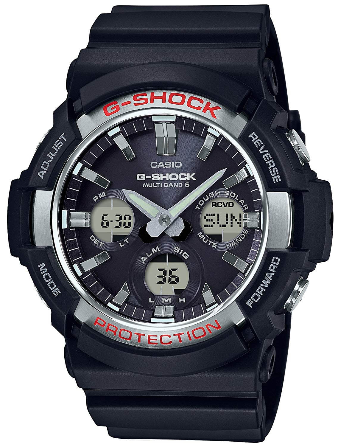 Casio G-Shock GAS-100-1ADR Analog/Digital Watch – Tough Solar, Shock Resistant, Large Case Design | LetsTango UAE