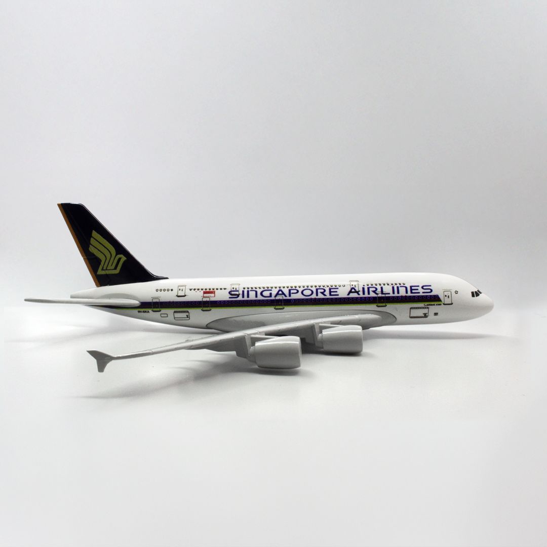 Singapore Airlines Airbus SQ380 Die-Cast Model Plane – 14–16cm | LIMITED EDITION