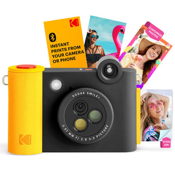 Kodak Smile+ 2x3 Digital Instant Camera with Mobile Photo Printer - Effect Lenses