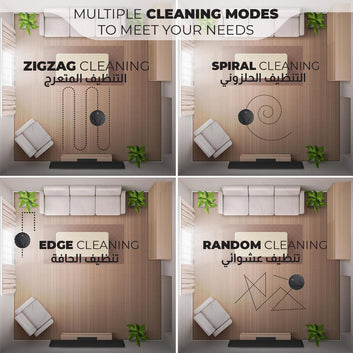 Bson Smart Robot Vacuum Cleaner 2-in-1 Mop 3500PA – UAE