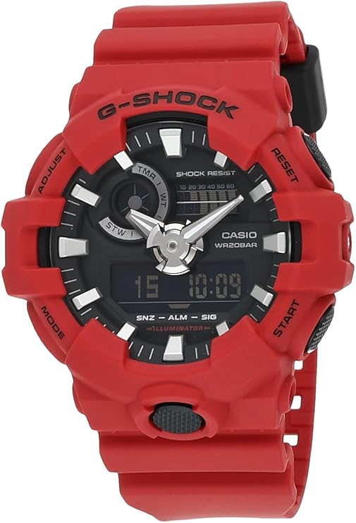 Casio G-Shock GA-700-4ADR Analog/Digital Watch – Durable & Stylish for Active Lifestyles
