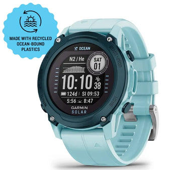 Garmin Descent G1 Solar Dive Computer - Ocean Edition - Azure for UAE