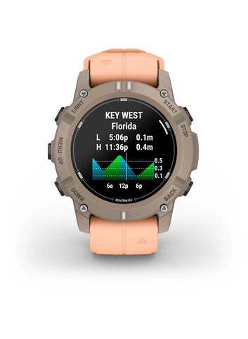 Garmin Descent G2 Dive Computer - Paloma with Shell Pink Band for UAE