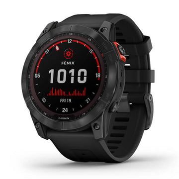Garmin Fenix 7X Solar Slate Grey with Black Band Smartwatch for UAE