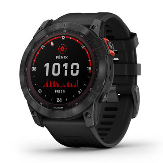 Garmin Fenix 7X Solar Slate Grey with Black Band Smartwatch for UAE