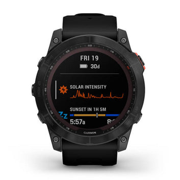 Garmin Fenix 7X Solar Slate Grey with Black Band Smartwatch for UAE