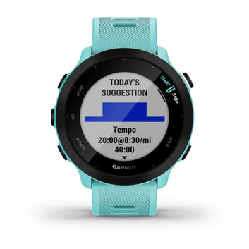 Garmin Forerunner 55 GPS Smartwatch – Aqua for UAE