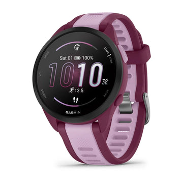 Garmin Forerunner 165 Music Fitness Smartwatch – Berry/Lilac for UAE