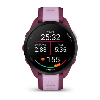 Garmin Forerunner 165 Music Fitness Smartwatch – Berry/Lilac for UAE