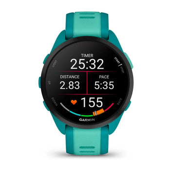 Garmin Forerunner 165 Music Fitness Smartwatch – Turquoise/Aqua for UAE