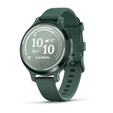 Garmin Lily 2 Active Fitness Smartwatch – Jasper Green with Jasper Green Silicone Band for UAE