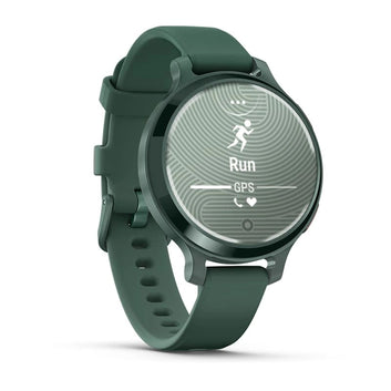 Garmin Lily 2 Active Fitness Smartwatch – Jasper Green with Jasper Green Silicone Band for UAE
