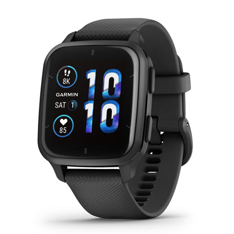 Garmin Venu Sq 2 - Music Edition Smartwatch – Black/Slate for UAE