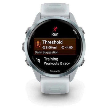 Garmin Forerunner 570 42mm Cloud Blue Aluminium Smartwatch with Translucent Whitestone/Cloud Blue Band for UAE