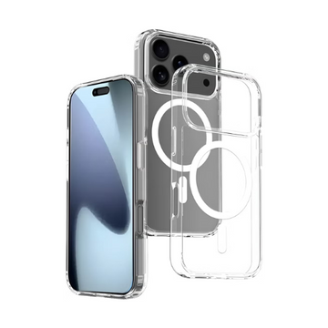 iPhone 17 Pro Case Cover Clear Magsafe Non-Yellowing Case iPhone 17 Pro Bumper Drop Protection Scratch-Resistant Cover For iPhone 17 Pro Cover 6.3-inch