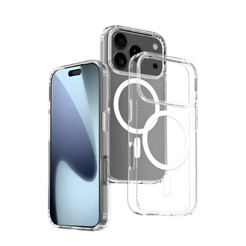 iPhone 17 Pro Max Case Cover Clear Magsafe Non-Yellowing Case iPhone 17 Pro Max Bumper Drop Protection Scratch-Resistant Cover For iPhone 17 Pro Max Cover 6.9-inch