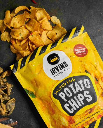 IRVINS Salted Egg Potato Chips (105 grams)