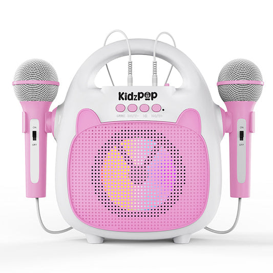 Echo Audio Portable Karaoke Bluetooth Speaker (Kidz Pop)  Pink