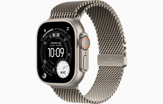 Apple Watch Ultra 3 GPS + Cellular, 49mm Natural Titanium Case