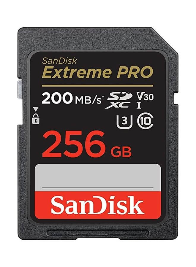 SanDisk Extreme PRO SDXC 256GB Class 10 – UAE