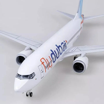 Flydubai Boeing FZ737 Die-Cast Model Plane with LED Lights– 43–47cm