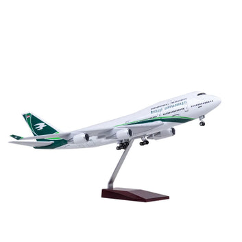 Iraqi Airways Boeing IA747 Die-Cast Model Plane with LED Lights– 43–47cm