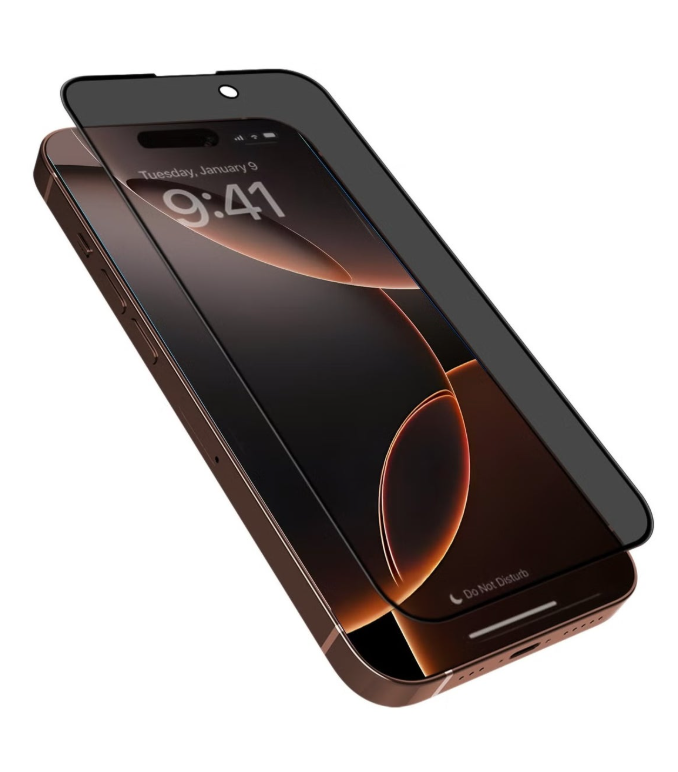 Privacy Screen Protector For iPhone, 9H Tempered Glass for Ultimate Durability & Security