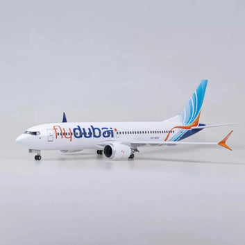 Flydubai Boeing FZ737 Die-Cast Model Plane with LED Lights– 43–47cm