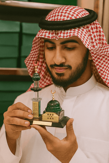 Al-Masjid An-Nabawi Crystal Souvenir