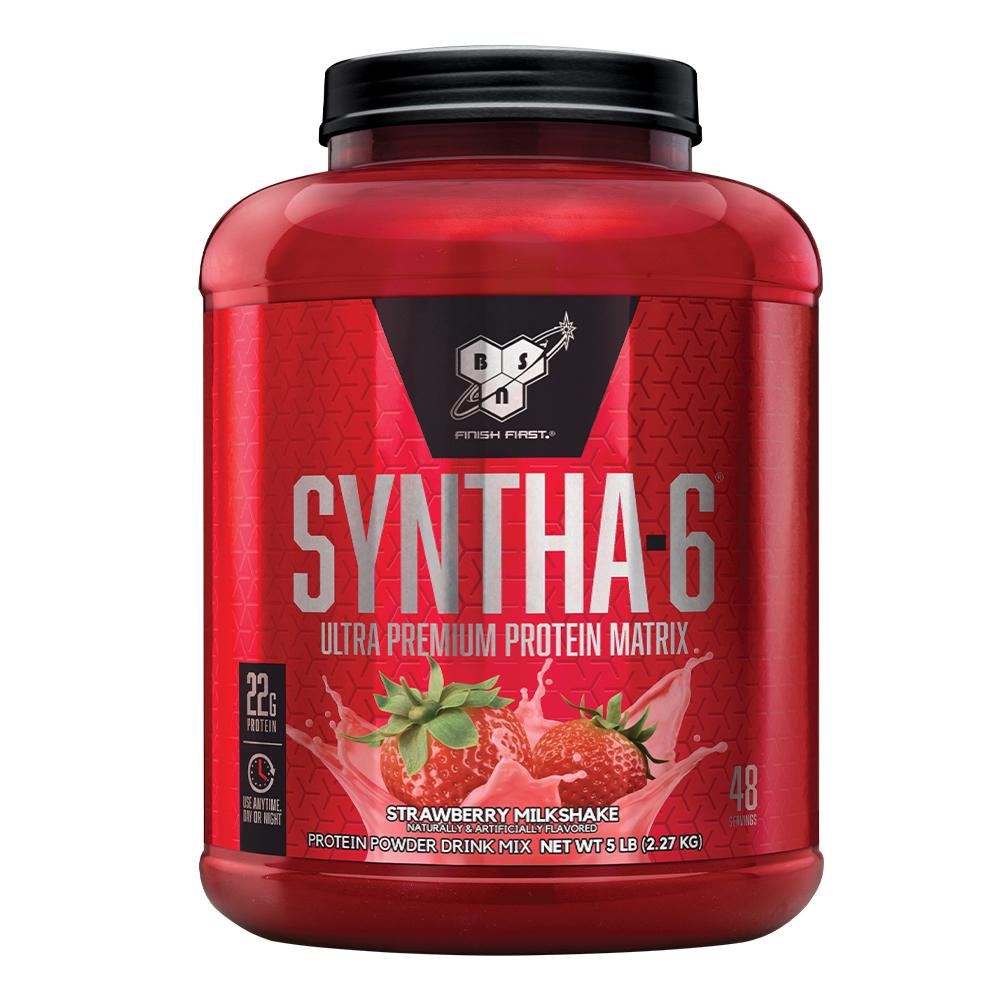 BSN Syntha 6 - Strawberry Milkshake - 5 lbs.