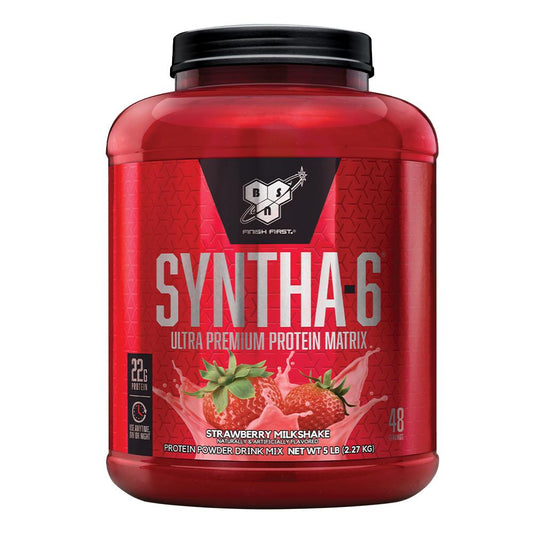 BSN Syntha 6 - Strawberry Milkshake - 5 lbs.