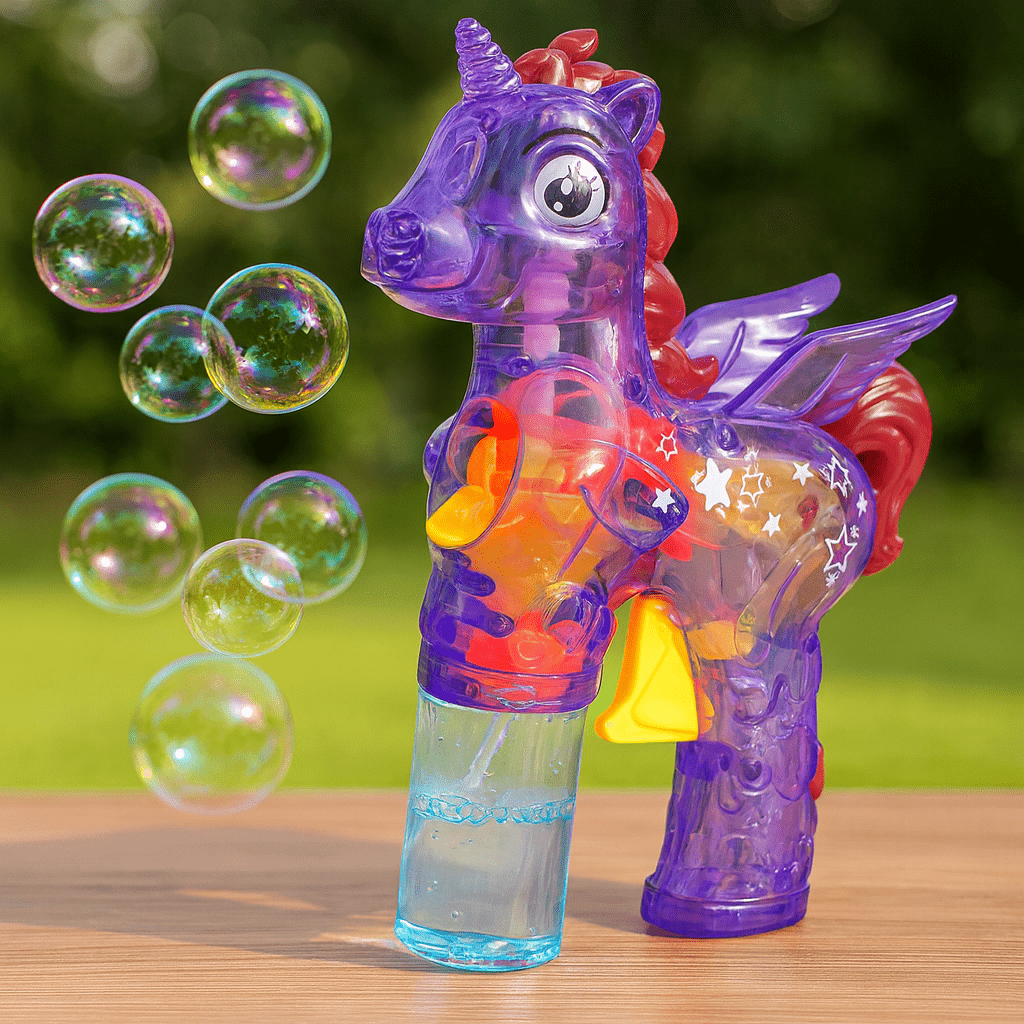 Bubble Game Unicorn Bubble Blower