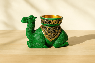 Camel-Shaped Decorative Holder