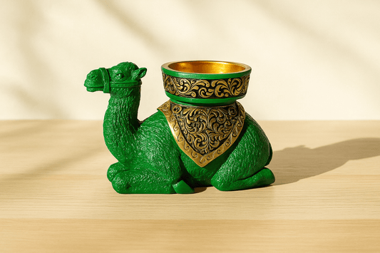Camel-Shaped Decorative Holder