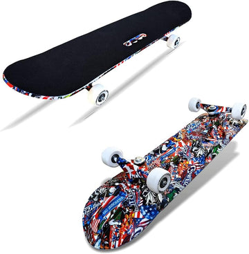 Camo Design Skateboard ©