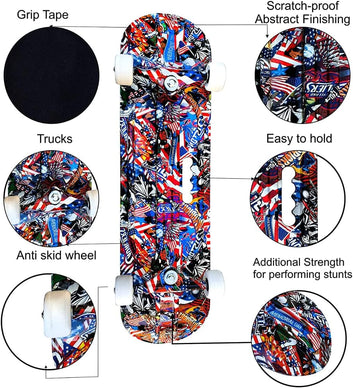 Camo Design Skateboard ©