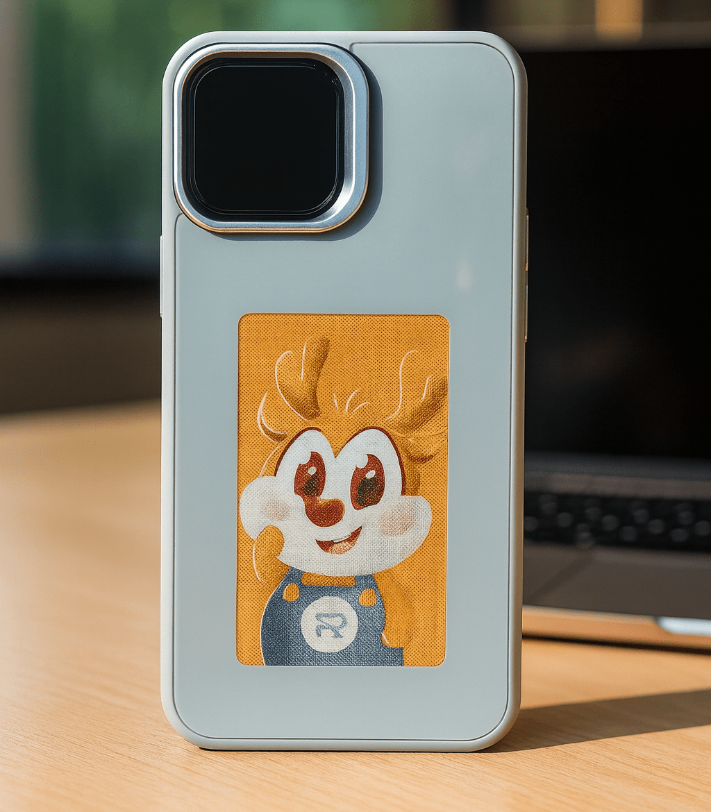 Cartoon Reindeer iPhone Case ©