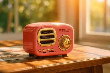 Compact Retro Wireless Speaker