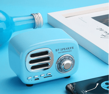 Compact Retro Wireless Speaker